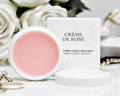 dior creme de rose smoothing plumping lip balm отзывы|Dior Crème de Rose Smoothing Plumping Lip Balm (review).